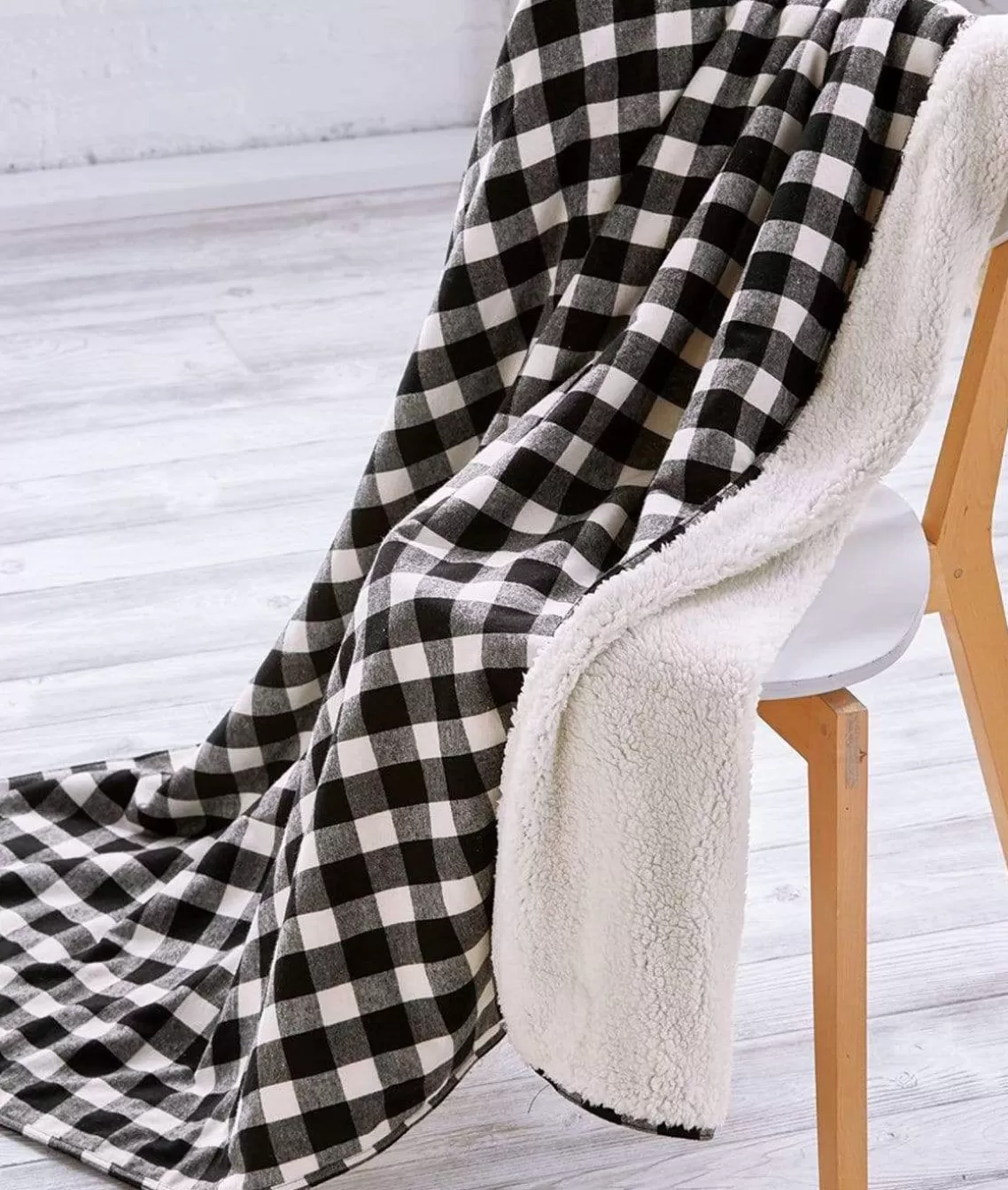 Clearance Everest Sherpa Flannel Blanket Women Accessories