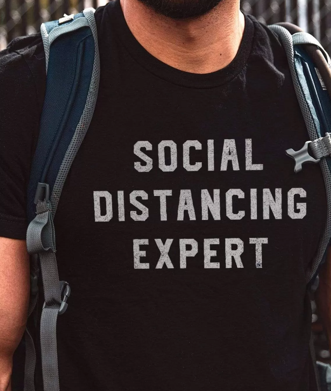 Discount Men'S Ridiculously Soft 100% Cotton Graphic Tee | Social Distancing Expert Men Shirts