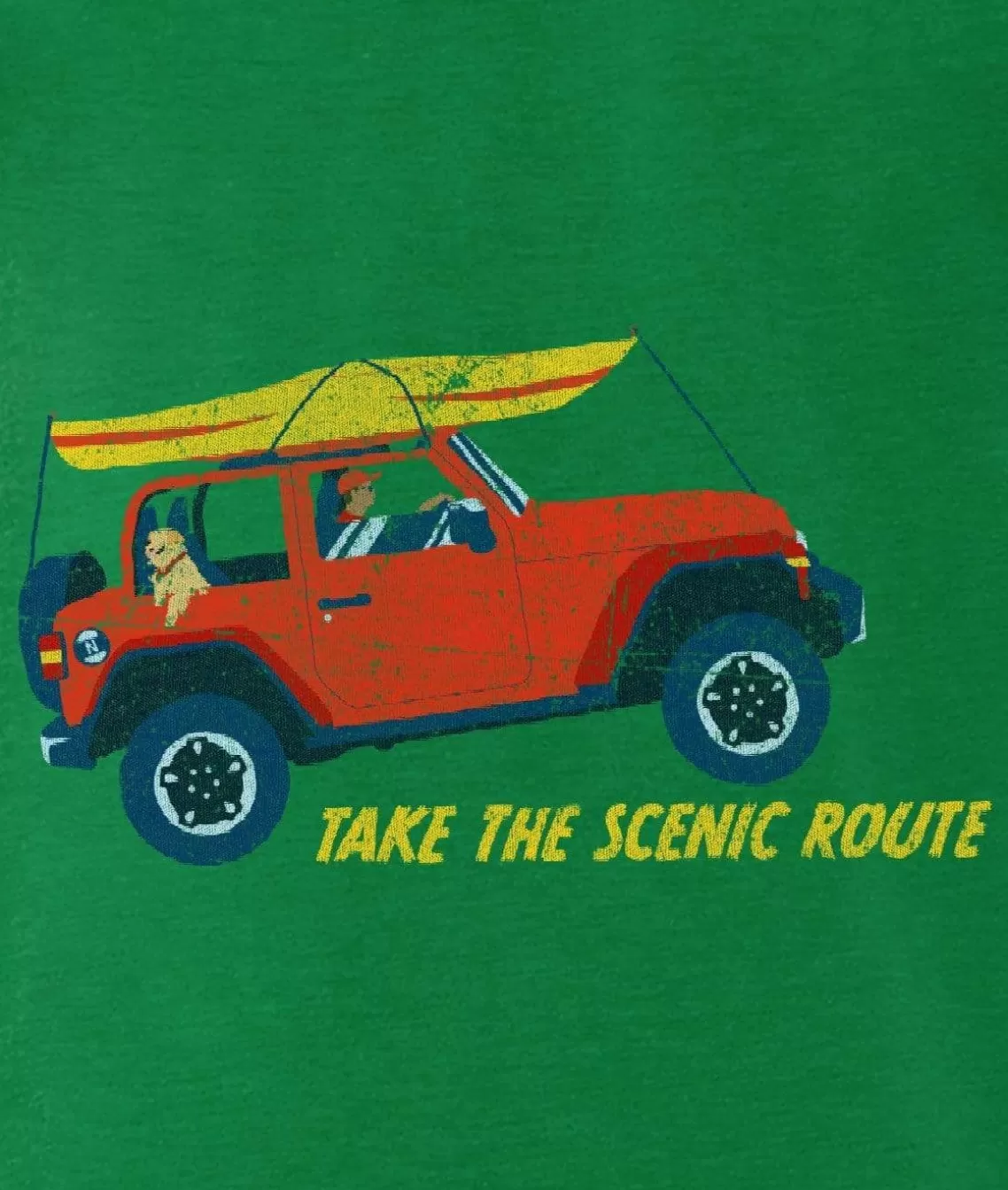 Shop Men'S Ridiculously Soft 100% Cotton Graphic Tee | Take The Scenic Route Men Shirts