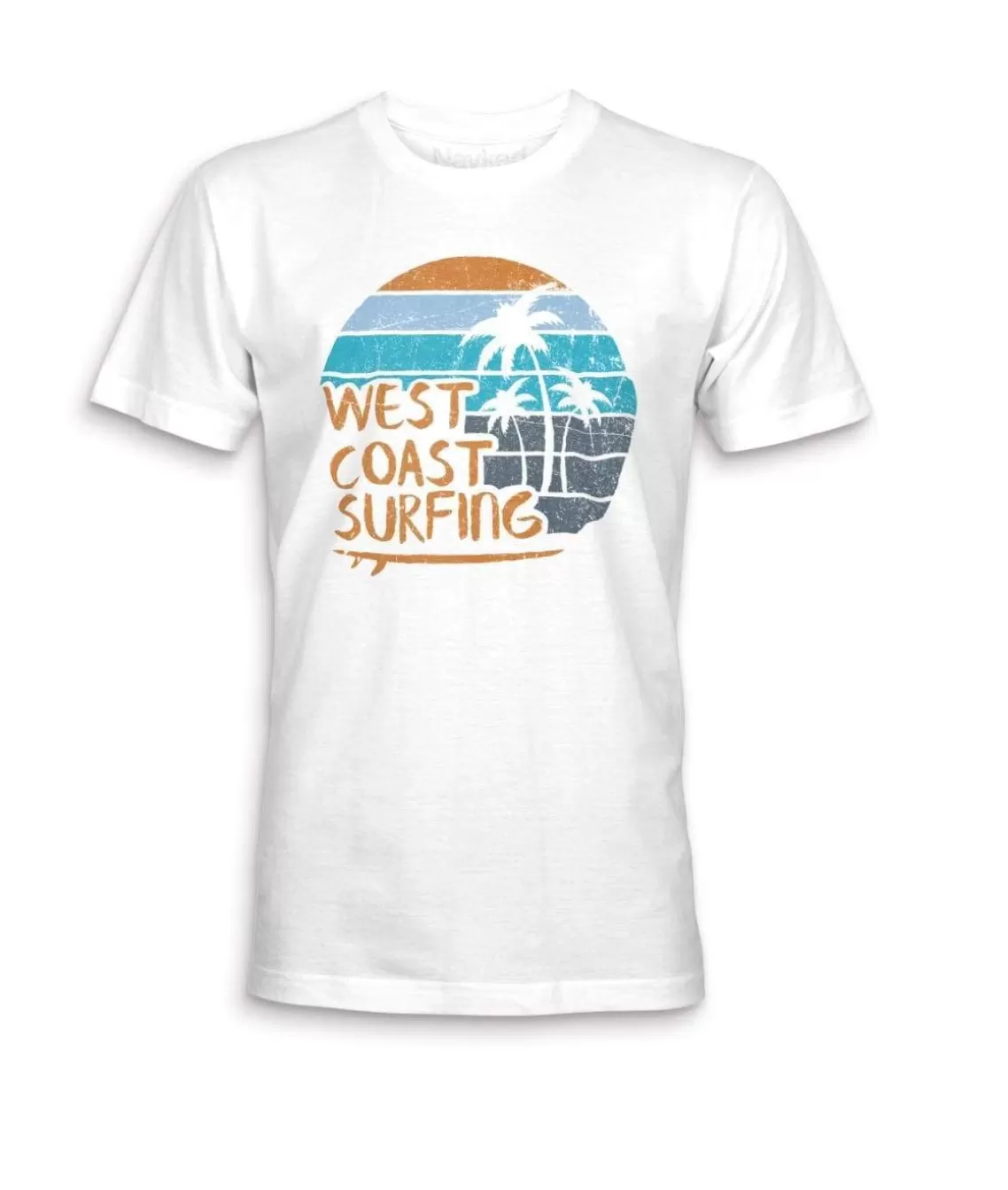 Cheap Men'S Ridiculously Soft 100% Cotton Graphic Tee | West Coast Surfing Men T-Shirts
