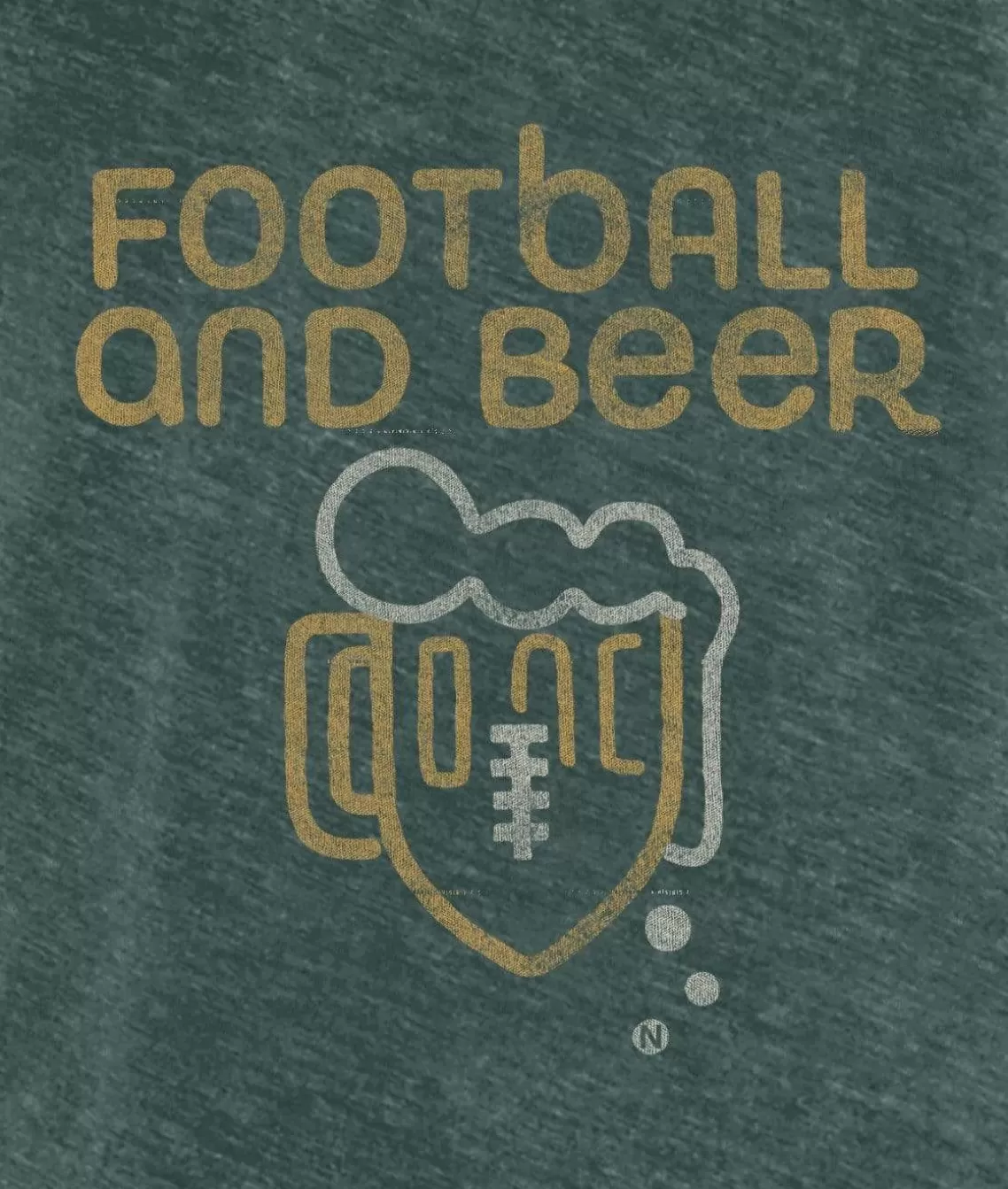Best Men'S Ridiculously Soft Fleece Graphic Pullover Sweatshirt | Football And Beer Men Shirts