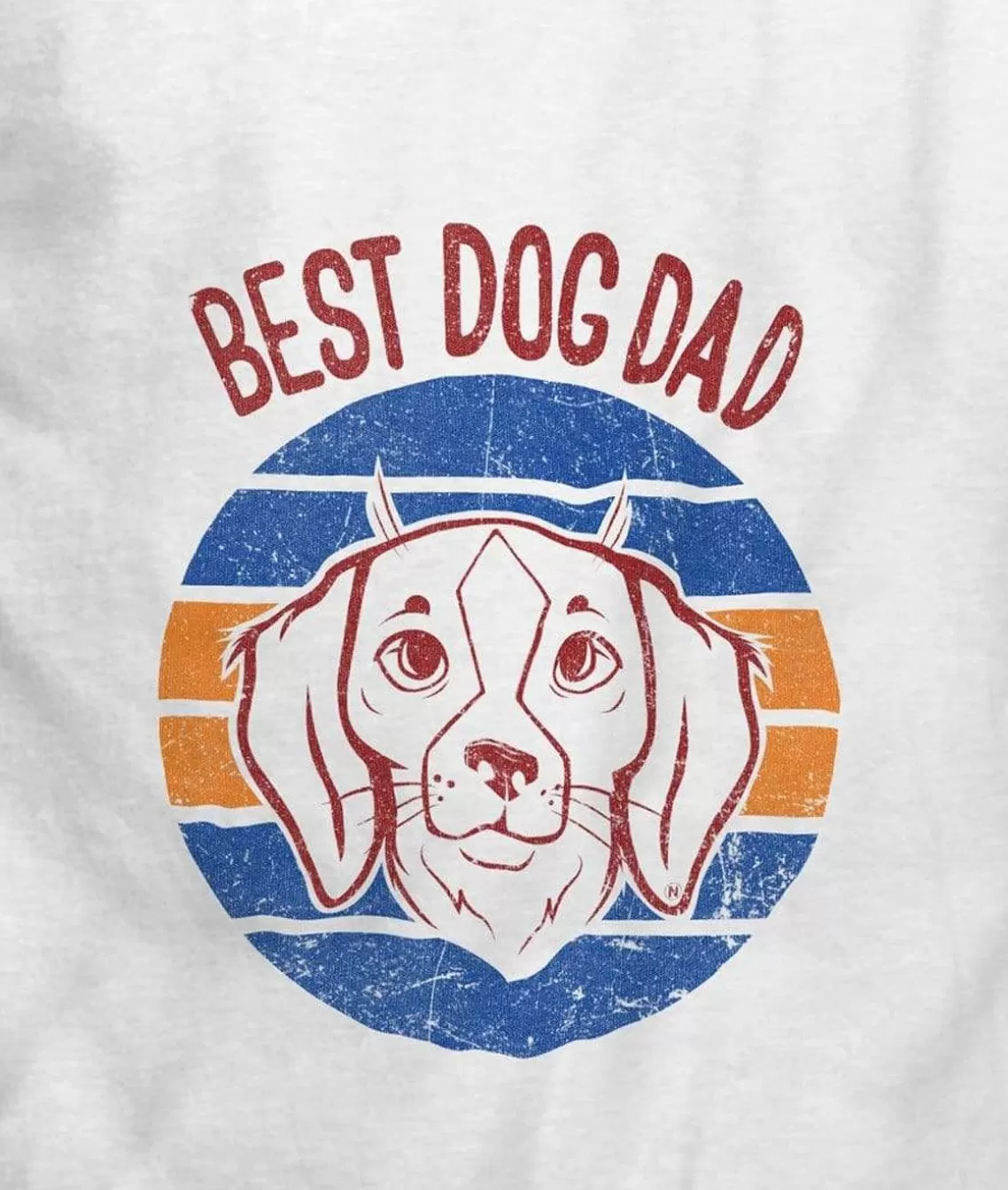 Best Sale Men'S Ridiculously Soft Lightweight Graphic Tee | Best Dog Dad (V2) Men T-Shirts