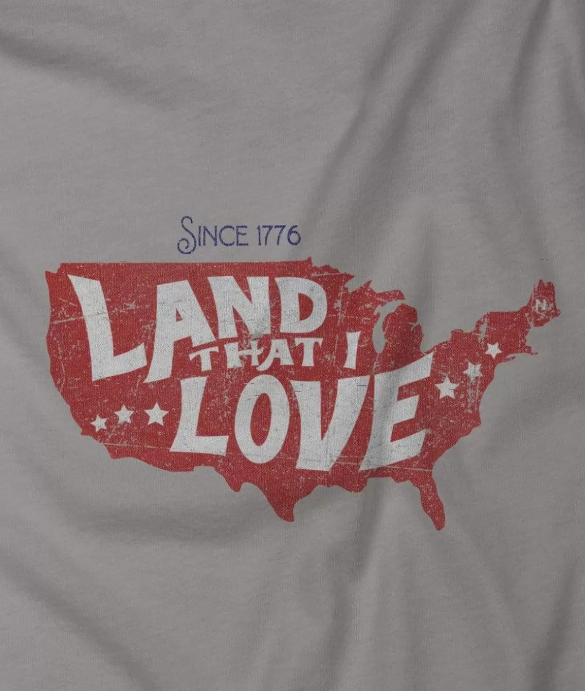 Shop Men'S Ridiculously Soft Lightweight Graphic Tee | Land That I Love Men Shirts