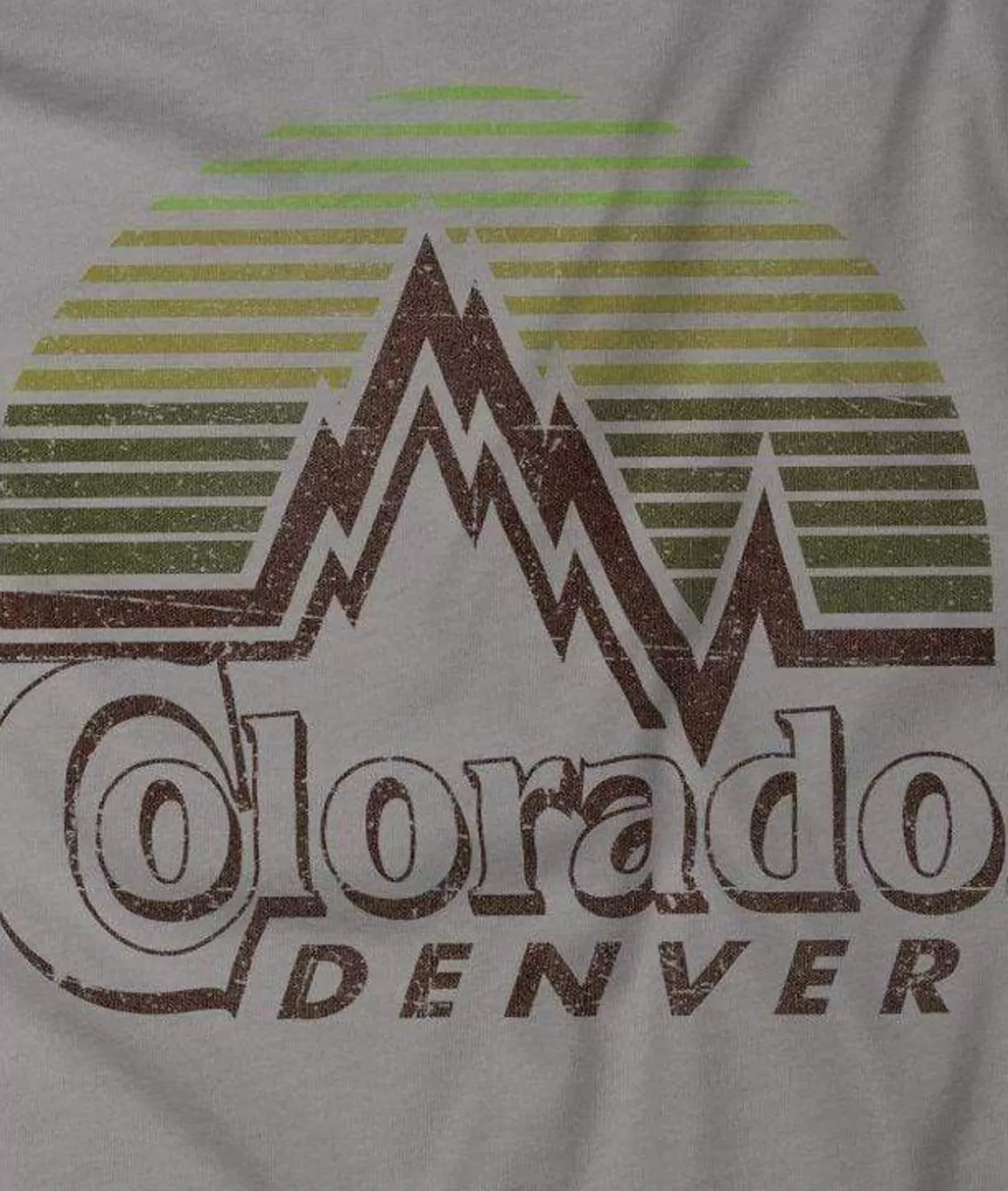 Clearance Men'S Ridiculously Soft Midweight Graphic Tee | Denver Colorado Men T-Shirts