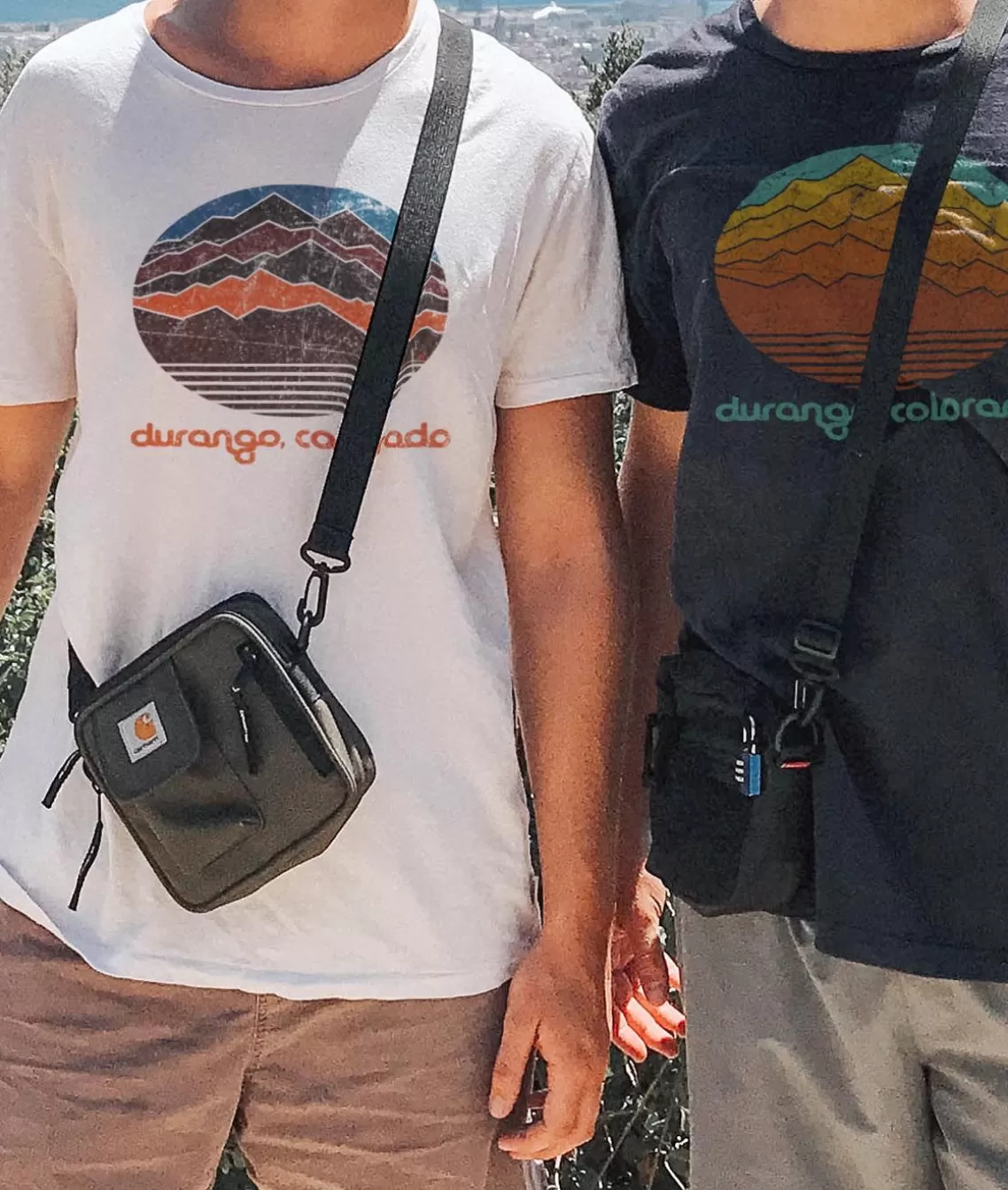 Clearance Men'S Ridiculously Soft Midweight Graphic Tee | Durango Colorado Men T-Shirts