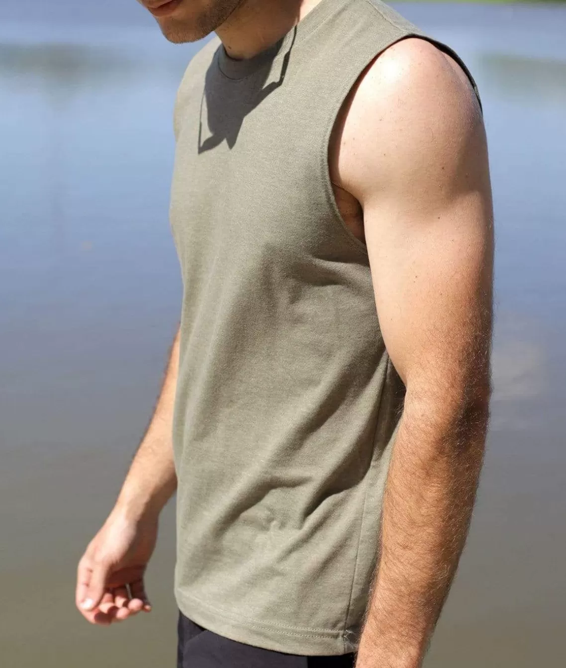 Cheap Men'S Ridiculously Soft Muscle Tank Men Workout Wear
