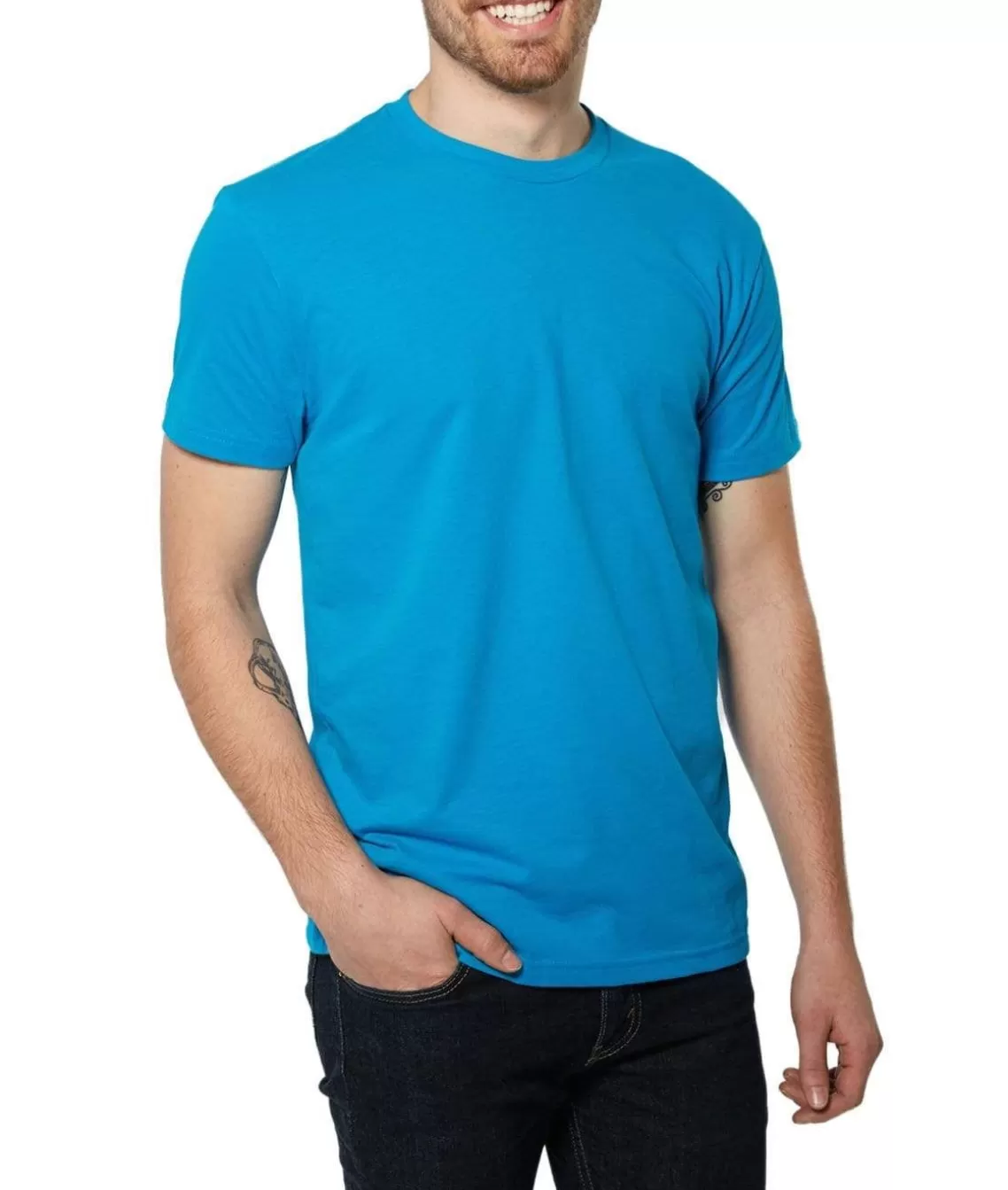 Cheap Men'S Ridiculously Soft Sueded Crew T-Shirt | New Arrival Colors Men T-Shirts