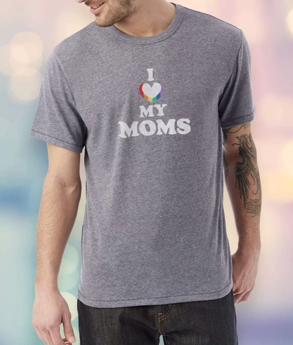 Outlet Men'S Ridiculously Soft Vintage Graphic T-Shirt | I Love My Moms Men Shirts
