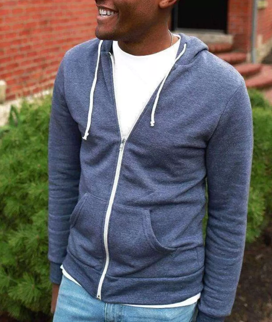 Flash Sale Men'S Ridiculously Soft Vintage Recycled Fleece Full-Zip Hoodie Men Shirts