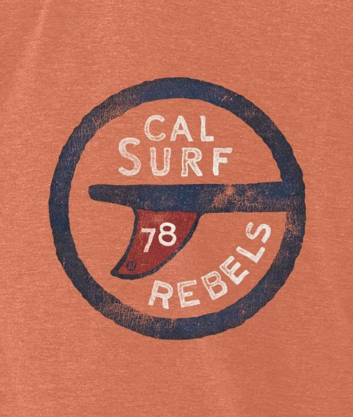Flash Sale Men'S Vintage Graphic Crew Neck T-Shirt | Surf Rebels Men Shirts