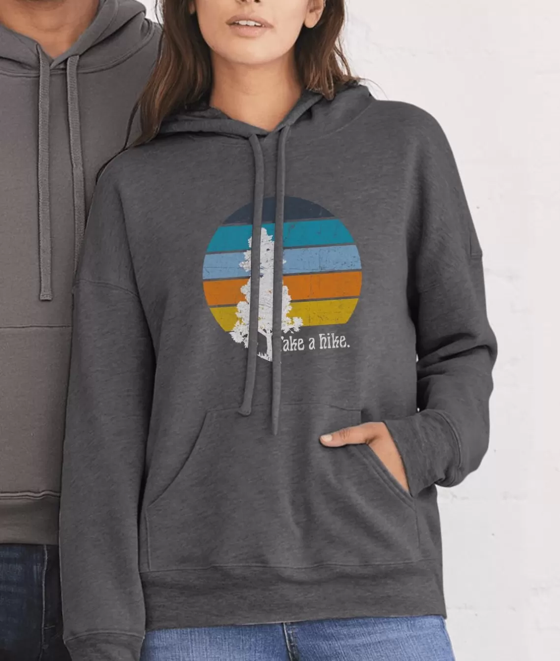 Sale Women'S Ridiculously Soft Graphic Oversized Pullover Sweatshirt | Take A Hike Women Tops