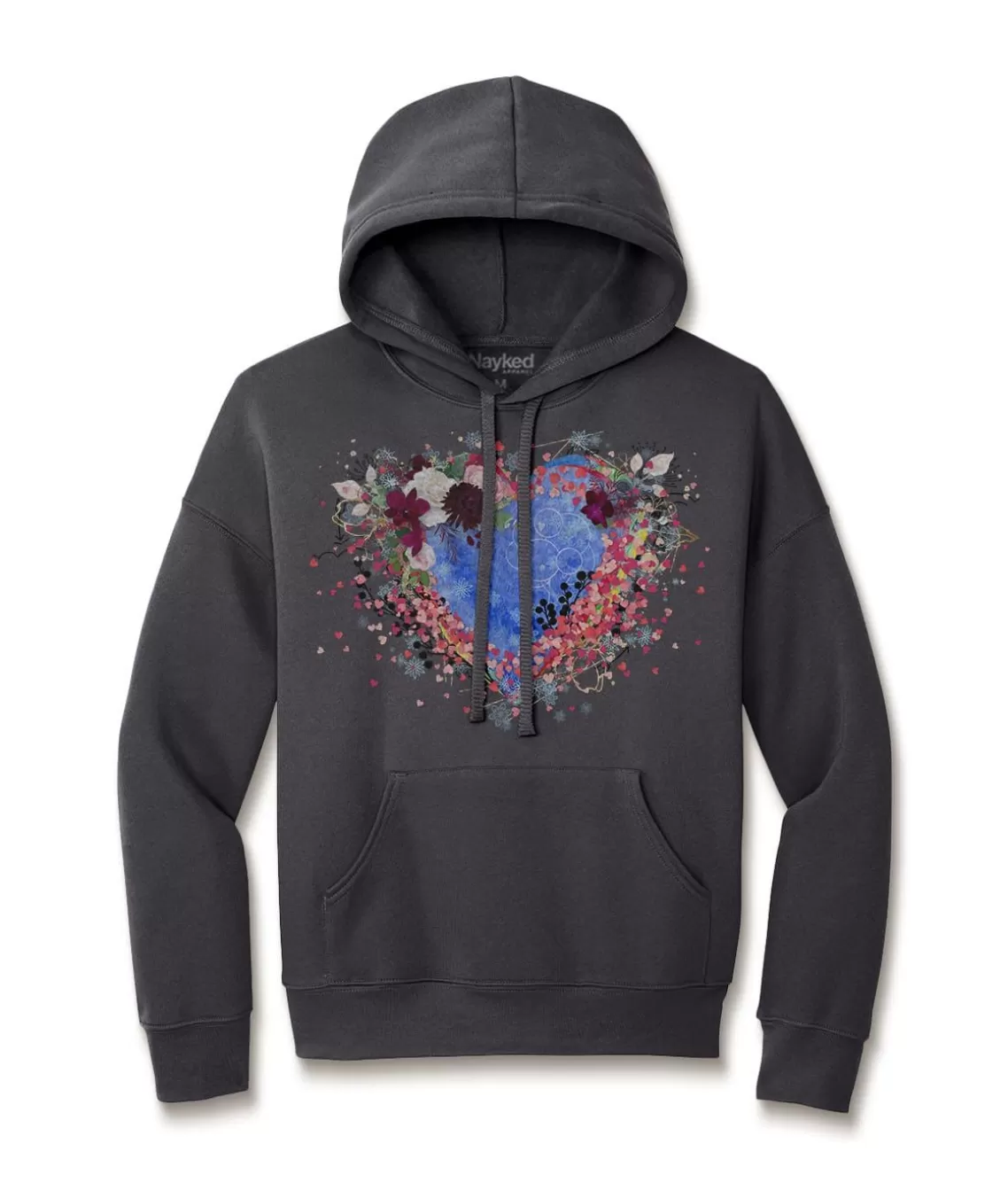 Outlet Women'S Ridiculously Soft Oversized Graphic Fleece Hoodie | Heart Art Women Tops