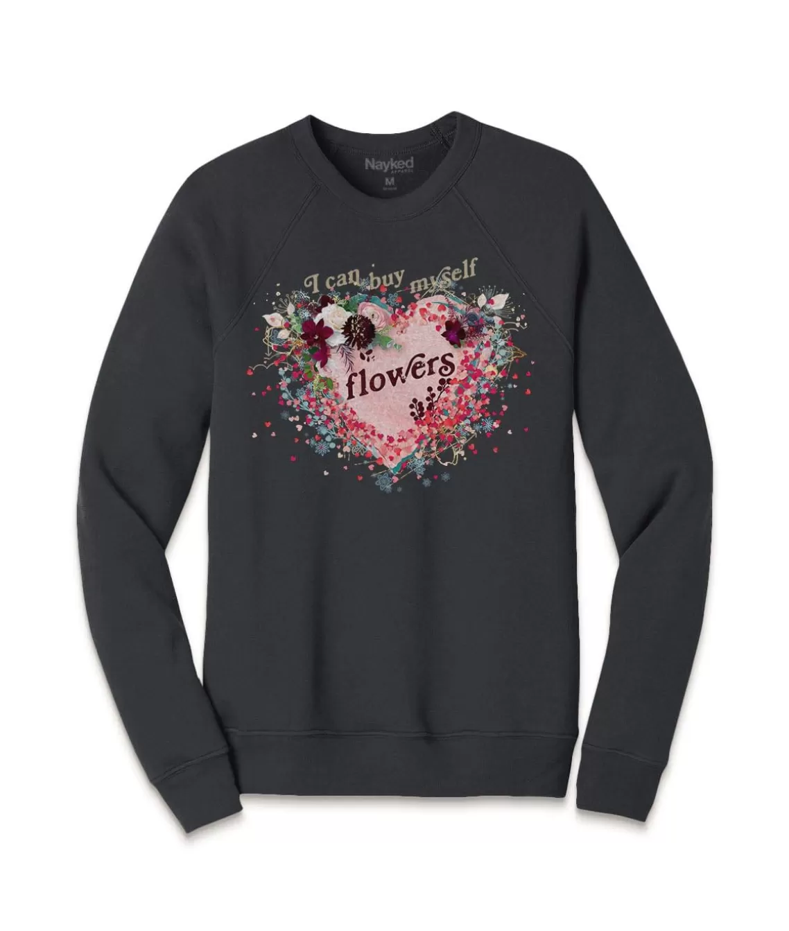 Shop Women'S Ridiculously Soft Oversized Graphic Fleece Pullover | I Can Buy Myself Flowers Women Tops