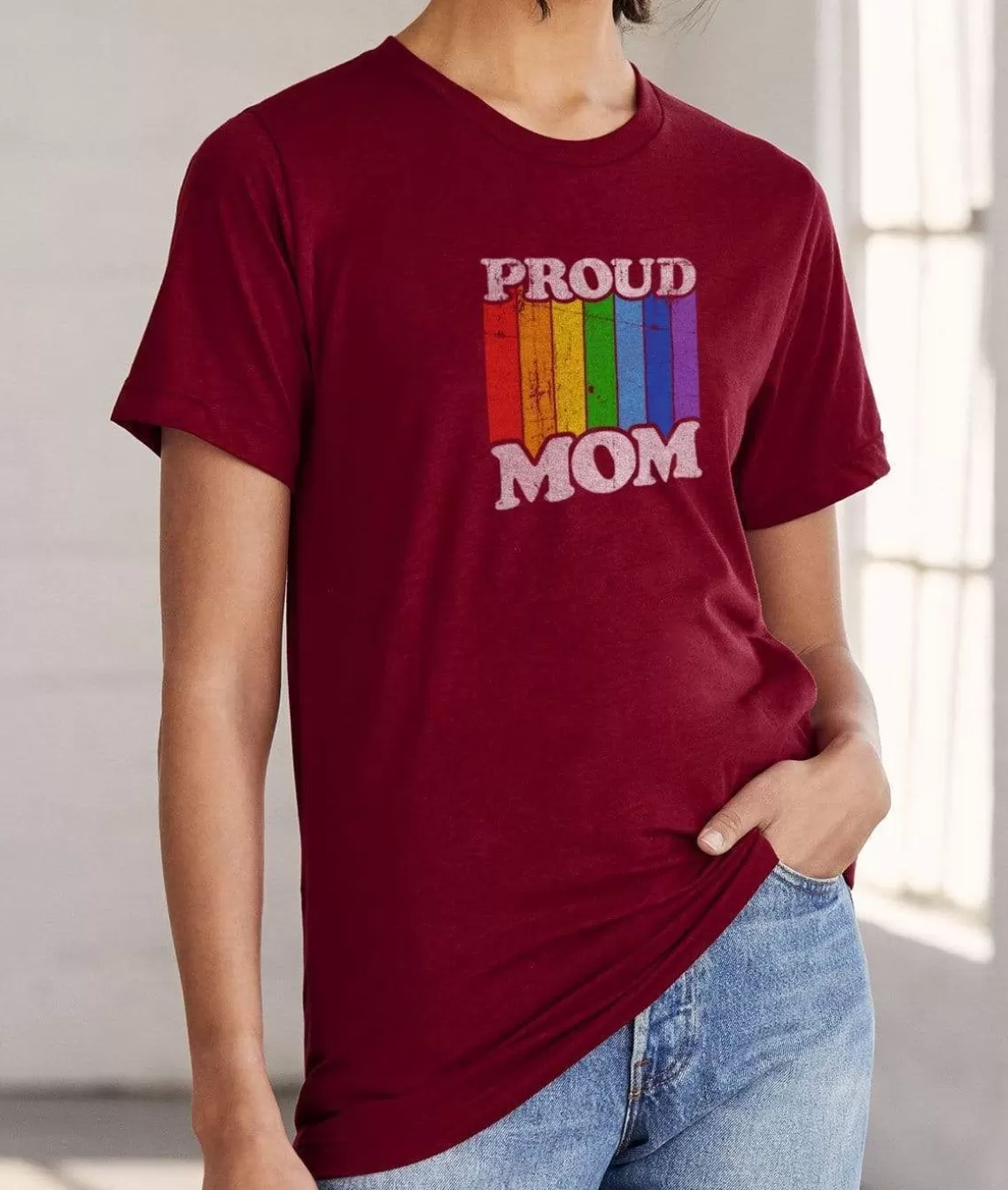 Flash Sale Women'S Ridiculously Soft Oversized Lightweight Graphic T-Shirt | Proud Mom Women T-Shirts